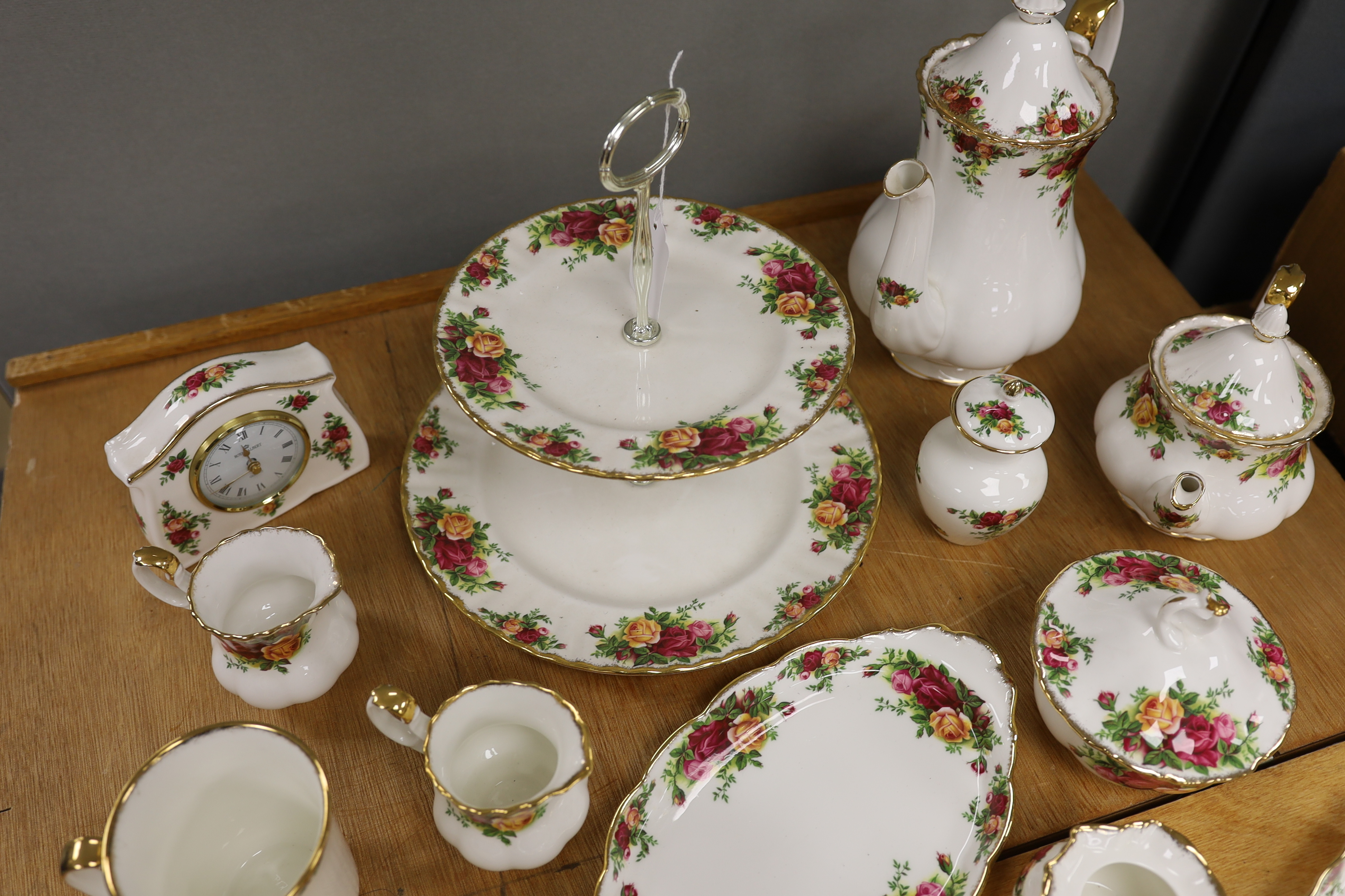 A Royal Albert 'Old Country Roses' tea service